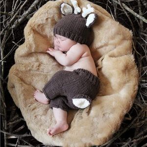 Baby Deer NB Photography Outfit